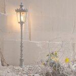 Louvre 08 | Mastleuchte – große klassische Gartenleuchte im Empire-Stil von Roger Pradier